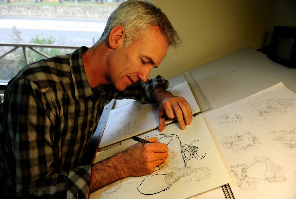 David Pope grew up in Canberra and began drawing cartoons for the underground press in the 1980s. He became editorial cartoonist for the Sydney Sun-Herald, returning to Canberra as editorial cartoonist for The Canberra Times in 2008. Pope has received 15 Stanley Awards, including four Gold Stanleys for Cartoonist of the Year (2010, 2012, 2015 and 2022). He was MoAD’s Political Cartoonist of the Year in 2012 and 2022.