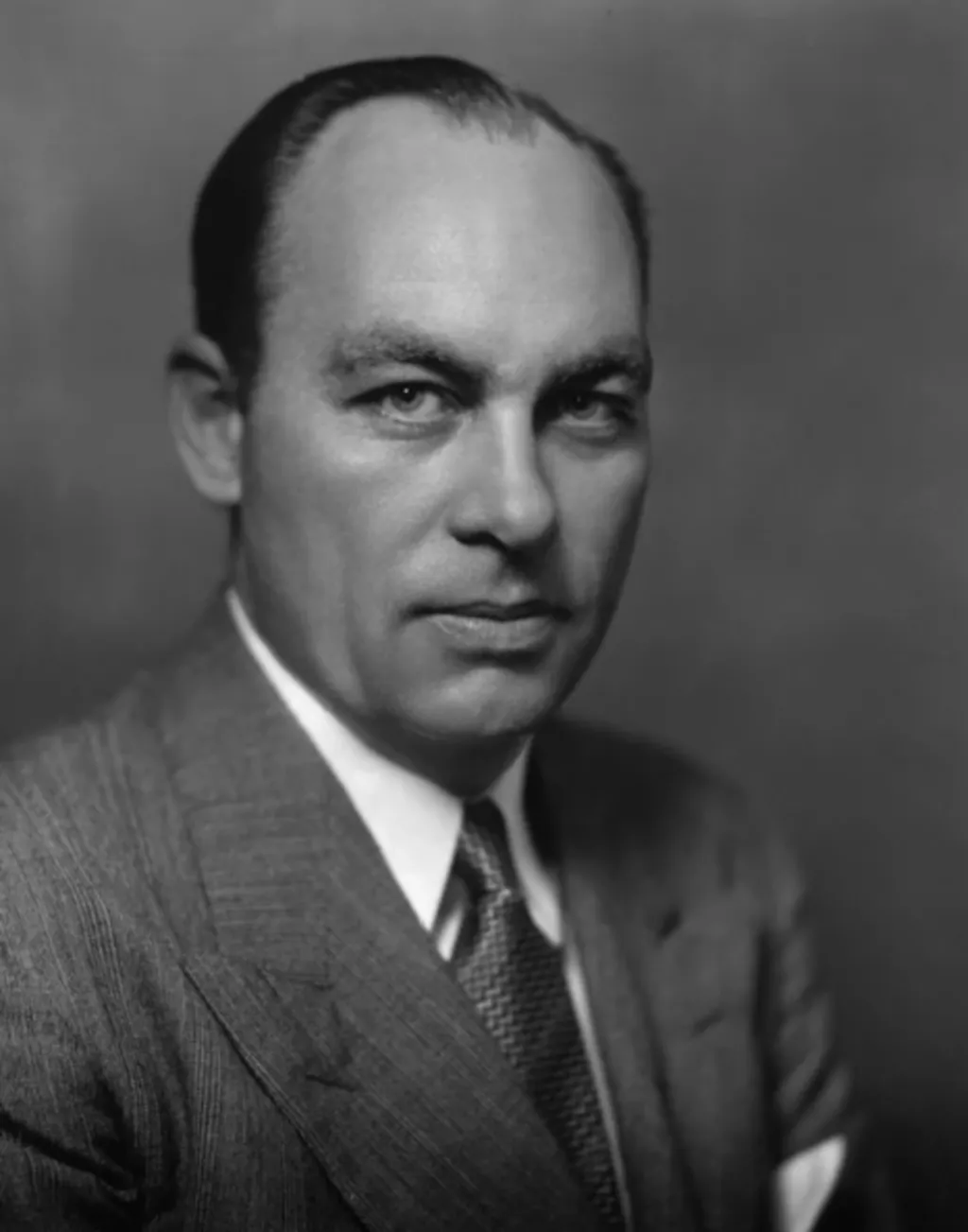 A portrait photo of George Gallup
