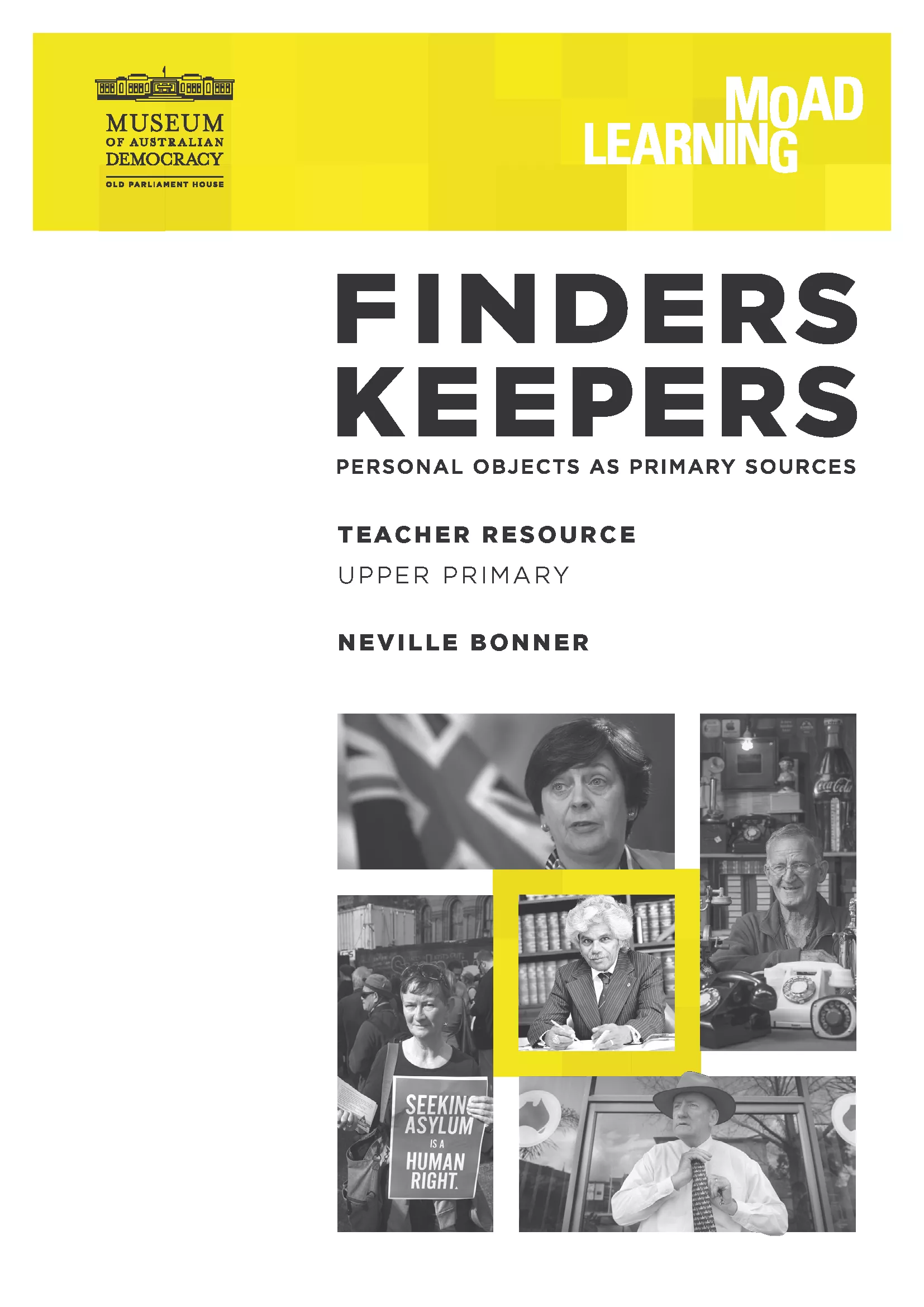 Finders Keepers, Neville Bonner PDF cover