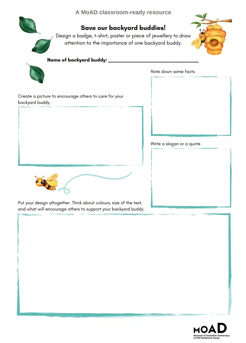 Activity sheet