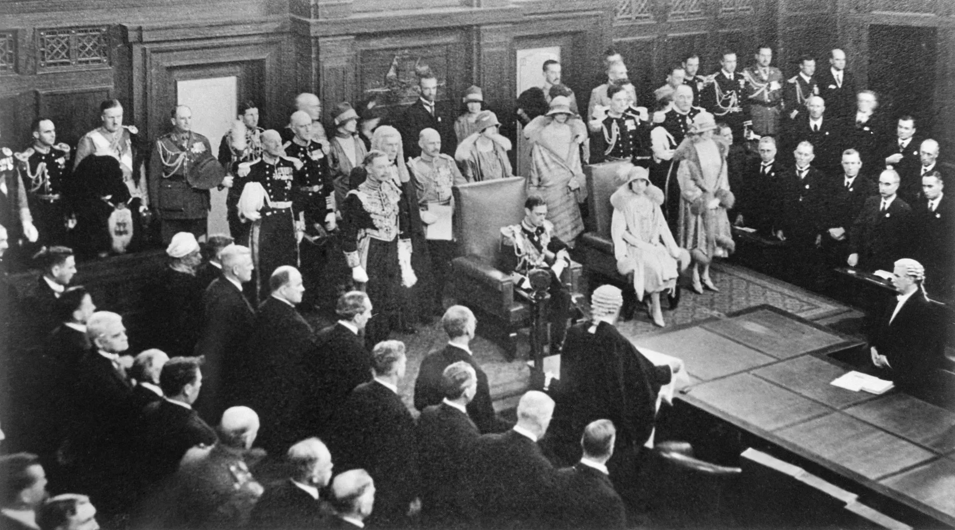 The Duke of York sits in the Senate Chamber at the opening of Parliament House in Canberra. The Duke of York sits in the Senate Chamber at the opening of Parliament House in Canberra.