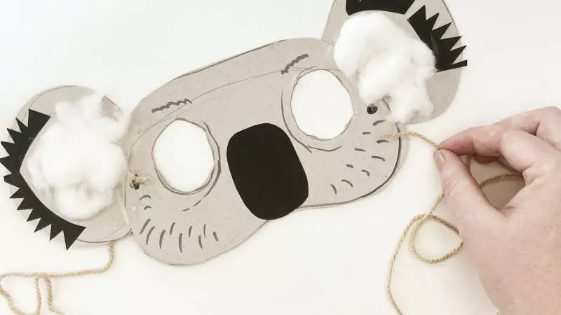 Make a koala mask