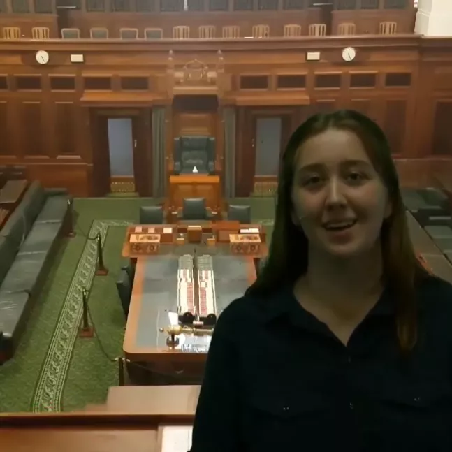 The Press Gallery at Old Parliament House