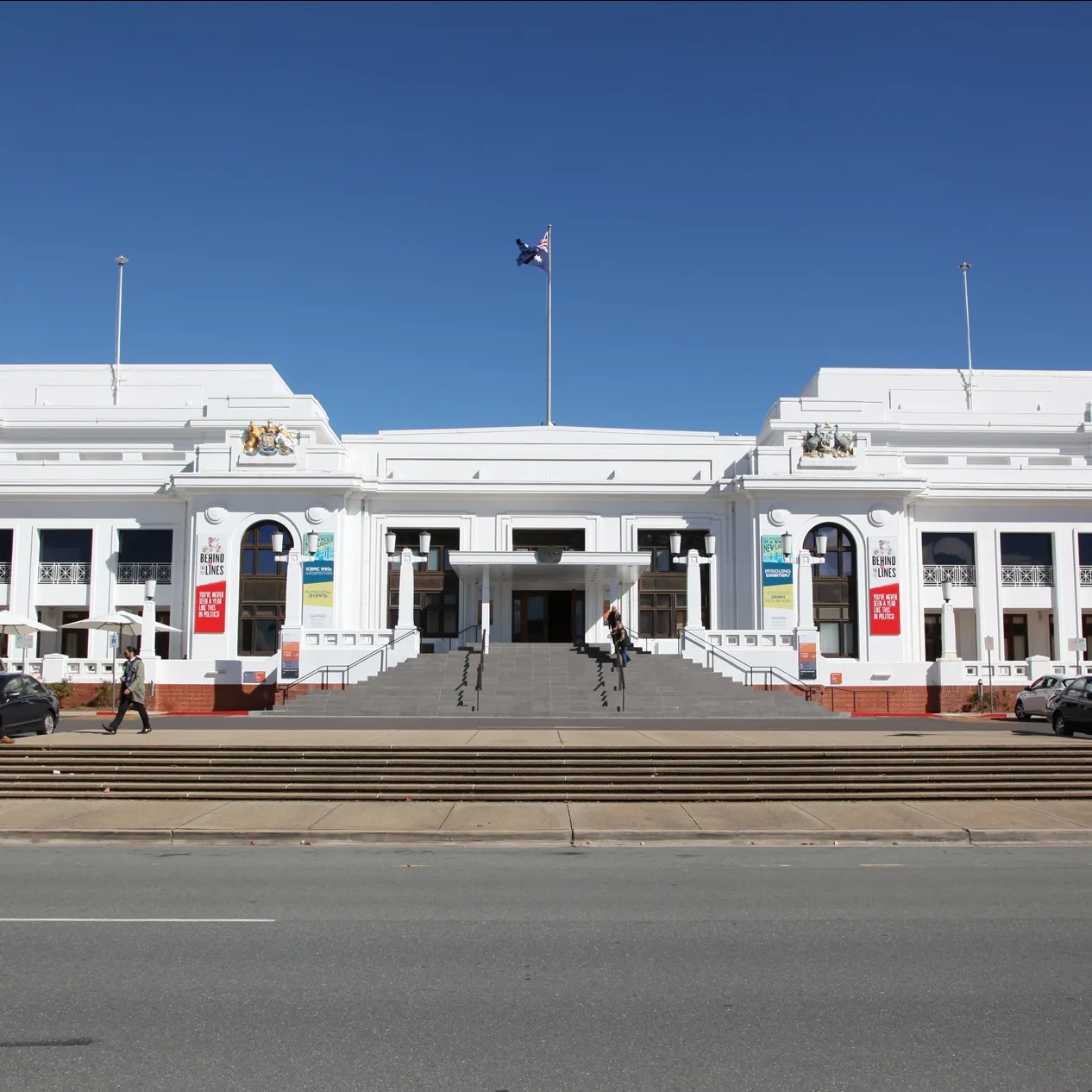 Old Parliament House building works