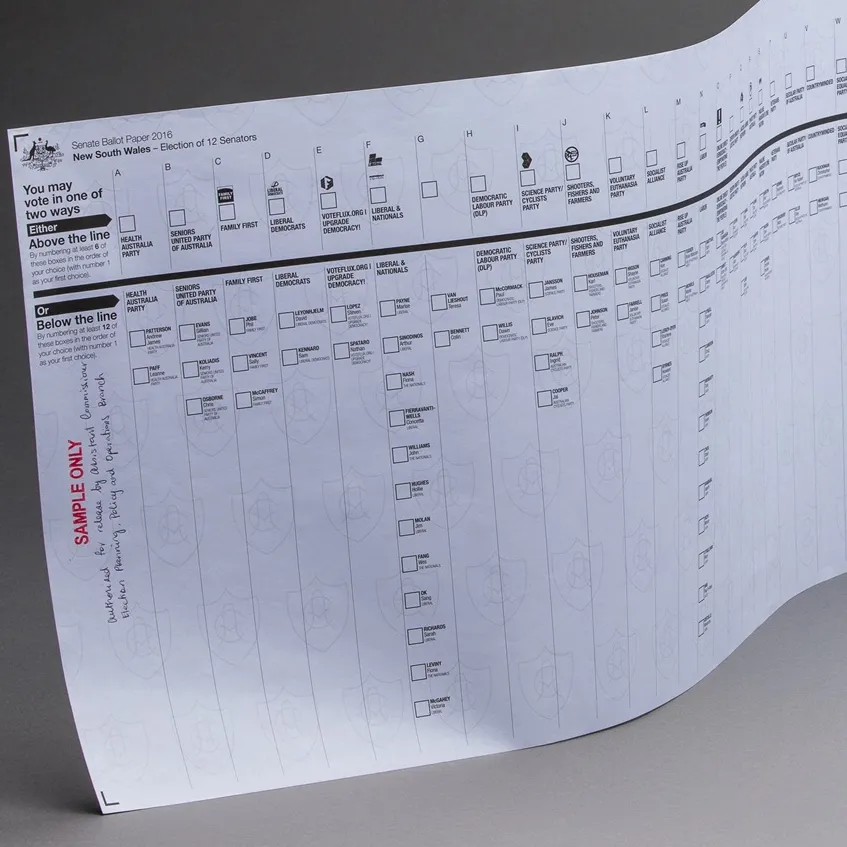 Below the line: how Australia&#039;s voting system has changed