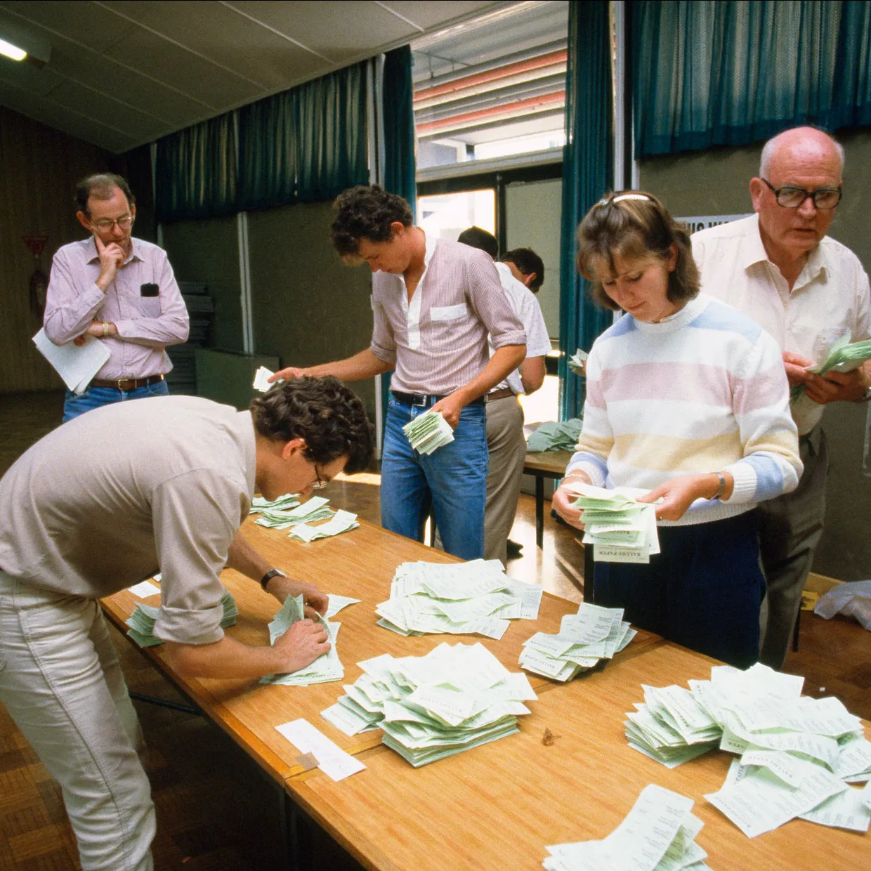 How are votes counted? 