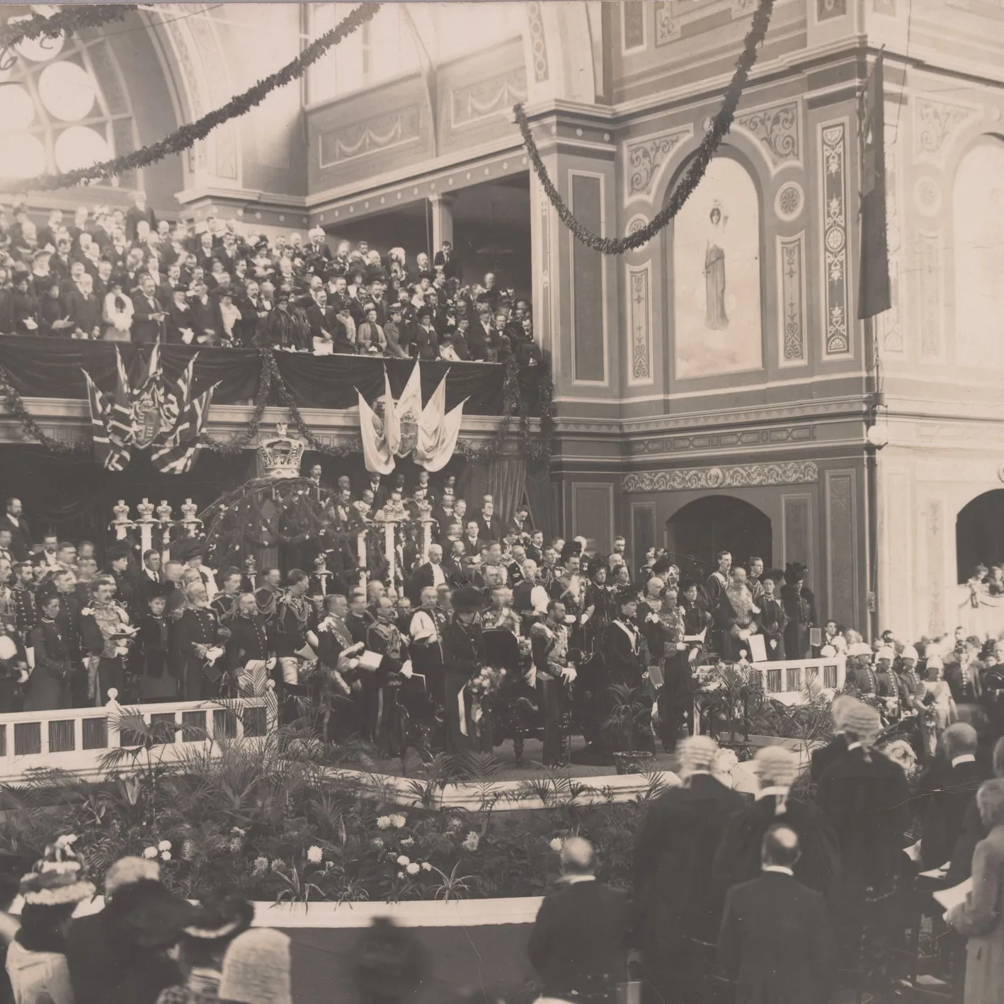 1901 opening of the first Commonwealth parliament invitations 