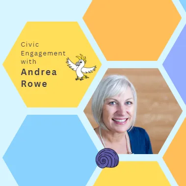 Civic engagement with Andrea Rowe