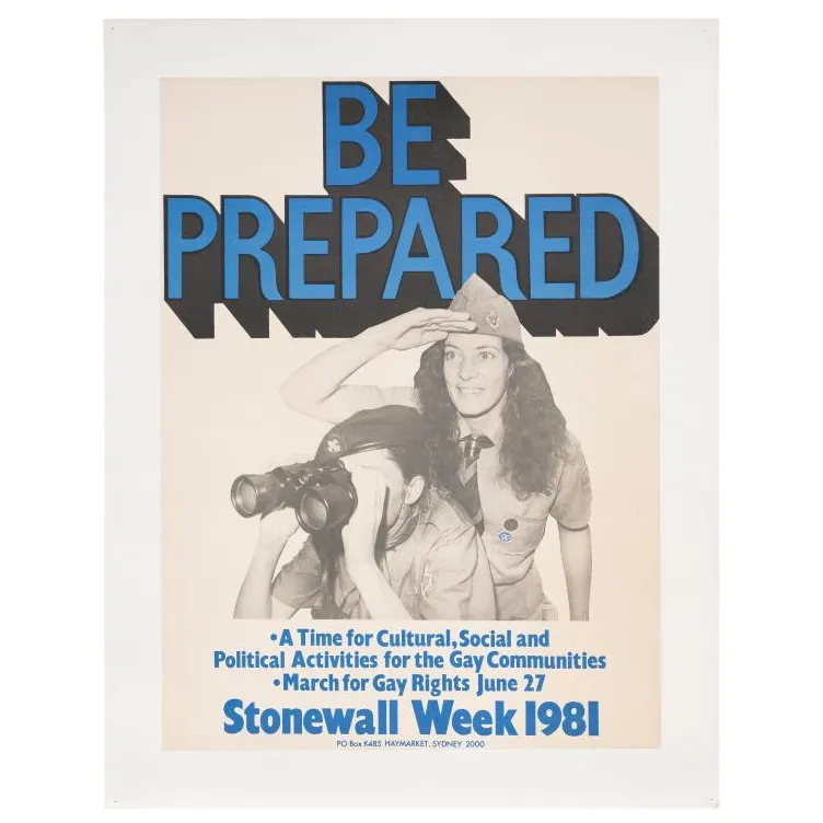 1981 Stonewall Week poster